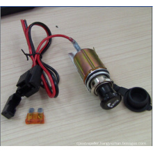 Car Cigarette Lighter Socket with Fuse Holder and Wire